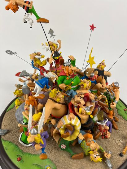 UDERZO / ASTERIX ET OBELIX / LA BAGARRE «50...