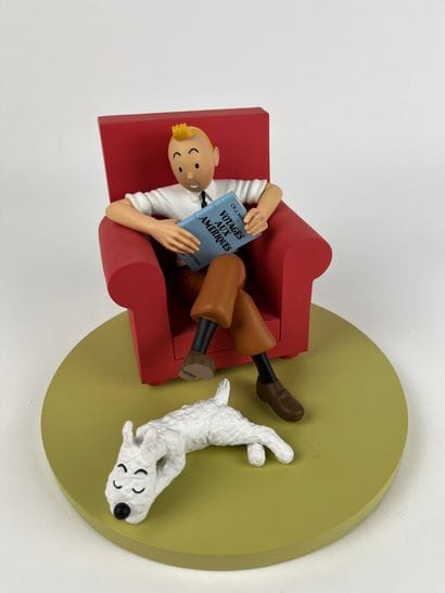 HERGE / L'OREILLE CASSEE / TINTIN FAUTEUIL...