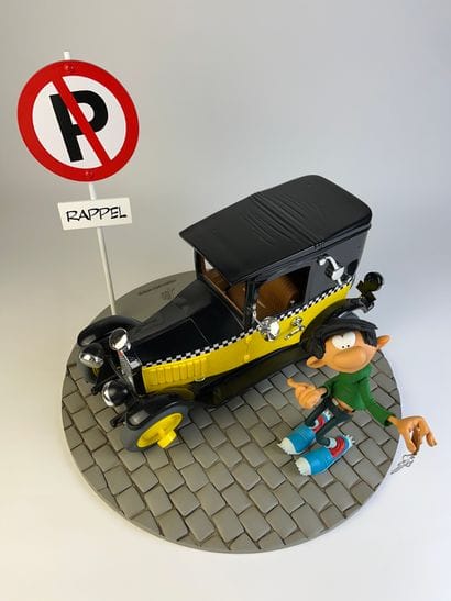 FRANQUIN / GASTON LAGAFFE / FIAT 509 - Resin...