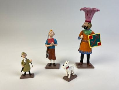 HERGE / LE TEMPLE DU SOLEIL / TINTIN DEMANDE...