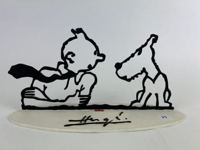 HERGE / HOMMAGE A HERGE - Tintin et Milou...