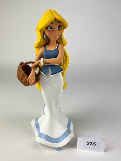 UDERZO / FALBALA - Resin statuette (20cm)...