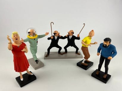 HERGE / TINTIN / GALERIE DES PERSONNAGES...