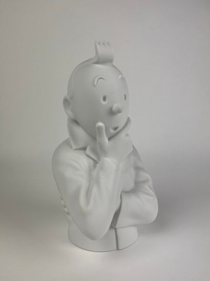 HERGE / TINTIN / PORCELAIN BUST (GRAND MODELE)...