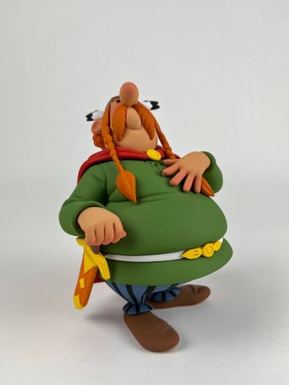 UDERZO / ABRARACOURCIX - Resin statuette...