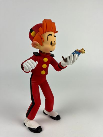 FRANQUIN / SPIROU - Resin figurine (20cm)...