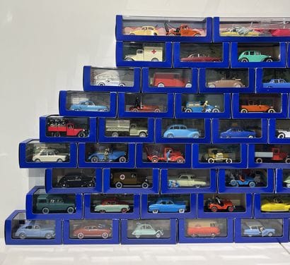 HERGE / EN VOITURE TINTIN 
Collection quasi...