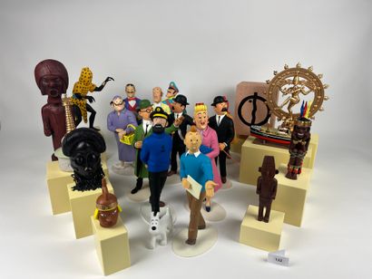 HERGE / LE MUSEE IMAGINAIRE DE TINTIN - Set...