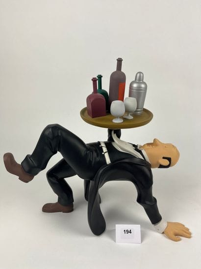 HERGE / LES 7 BOULES DE CRISTAL / NESTOR...