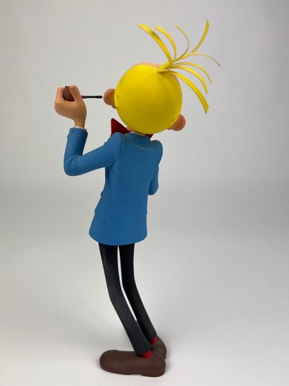 FRANQUIN / FANTASIO - Resin figurine (22cm)...