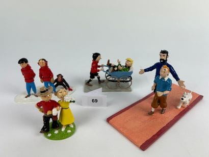 HERGE / DE POPOL ET VIRGINIE A TINTIN - Series...