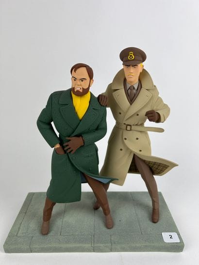 BLAKE & MORTIMER / LA MARQUE JAUNE - Resin...