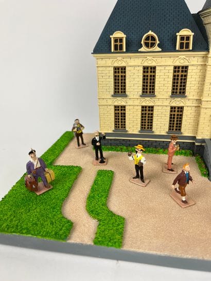HERGE / CHATEAU DE MOULINSART & LA FANFARE...