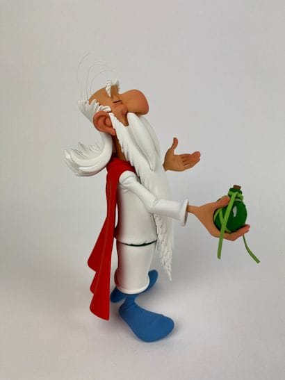UDERZO / PANORAMIX - Resin statuette (20cm)...
