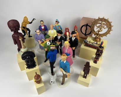HERGE / LE MUSEE IMAGINAIRE DE TINTIN - Set...