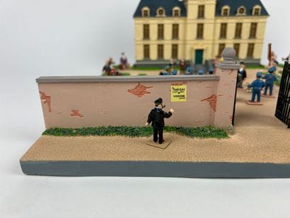 HERGE / CHATEAU DE MOULINSART & LA FANFARE...