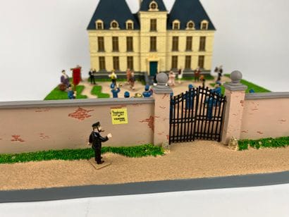 HERGE / CHATEAU DE MOULINSART & LA FANFARE...