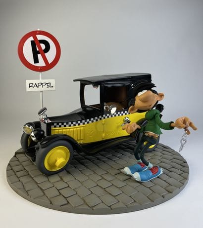FRANQUIN / GASTON LAGAFFE / FIAT 509 - Resin...