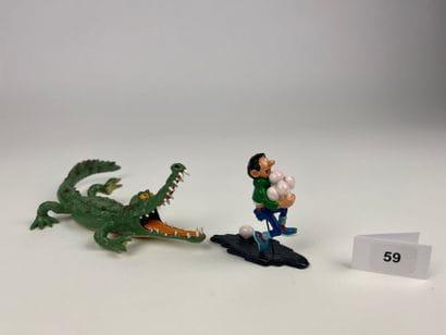 FRANQUIN / GASTON LAGAFFE / GASTON POURSUIVIT...