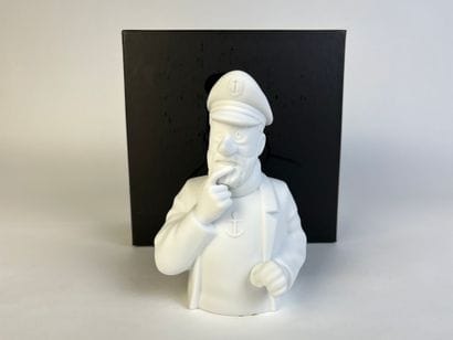 HERGE / HADDOCK / PORCELAIN BUST - Porcelain...