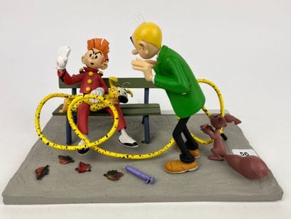 FRANQUIN / SPIROU AND FANTASIO / LES CASES...