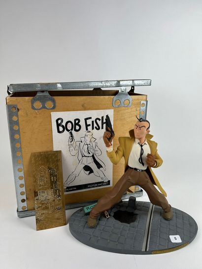 CHALAND / BOB FISH - Resin statuette (28cm)...