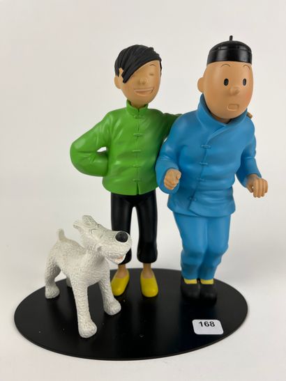 HERGE / LE LOTUS BLEU / TINTIN AND TCHANG...