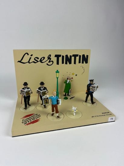 HERGE / LISEZ TINTIN - Complete series of...
