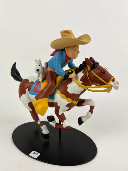 HERGE / TINTIN IN AMERICA / TINTIN COW-BOY...