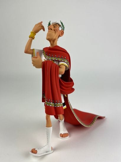 UDERZO / JULES CESAR - Resin statuette (23.5cm)...