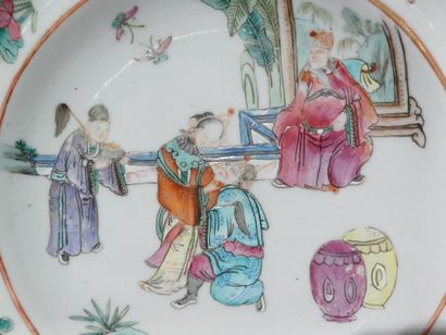 CHINA, late 19th century 
Pair of porcelain...
