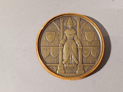 François BAZIN (1897-1956)
Medal - Centenary...