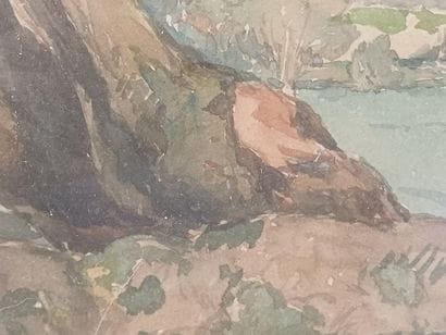Paul LECOMTE (1842-1920)
Old tree
Watercolor...