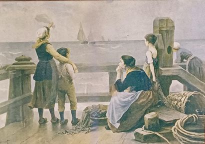 Reproduction showing the start.
Sight size:...