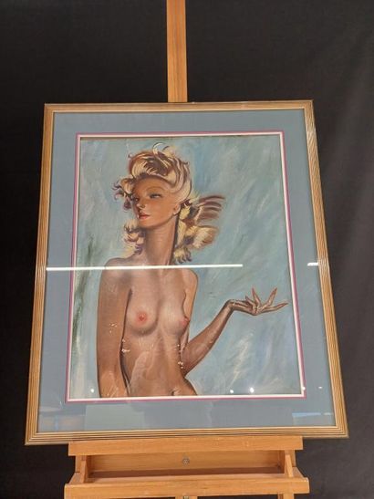 Dans le goût de DOMERGUE
Modèle
Peinture...