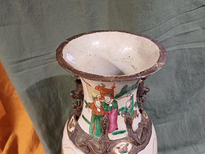 CHINA - Nanjing 
Ceramic baluster vase with...