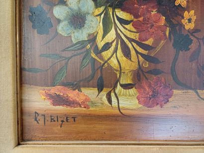 Raymond-Jean BIZET (1922-2015)
Fleurs, 1969
Deux...