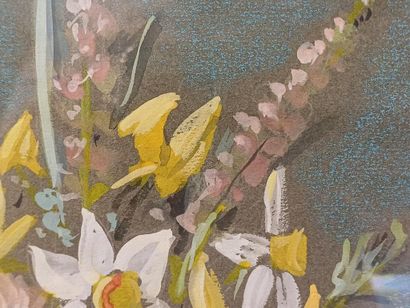 Stavros FOTOPOULOS (XX)
Nature morte au bouquet...