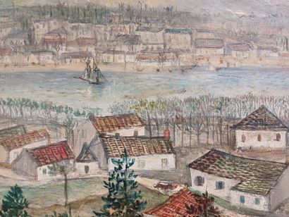 Jean Raffu LE PERSAN (1920-2008)
Les rives...
