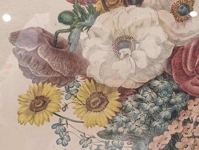 Claude SUTTER (1949) (att.à)
Lys et chrysanthèmes...