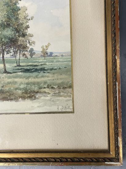Hasan SAIM (XIX-XX)
The trees
Watercolor,...