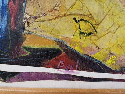 Jacques AYEL (1960)
Composition, 1999
Huile...