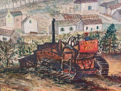 Jean Raffu LE PERSAN (1920-2008)
Les rives...