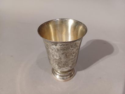 TIMBALE in silver (950). PARIS, goldsmith...