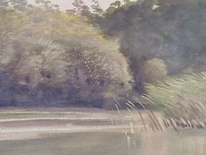 COMBES Fernand, 1856-1943
Farm pond, Rambouillet...