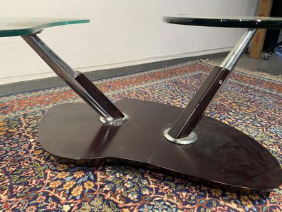 ROCHE BOBOIS (att. to)
Free-form glass and...