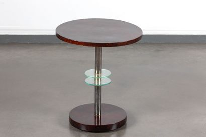 ART DECO WORK 
Circular-top pedestal table...
