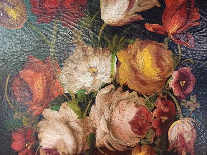 VALENTI
Nature morte au bouquet de fleurs
Huile...