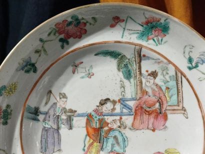 CHINA, late 19th century 
Pair of porcelain...
