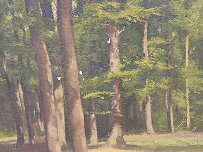 Joseph BONTEMPS (1906-1978)
Sous-bois
Huile...